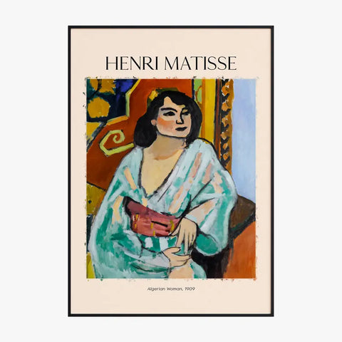 Henri Matisse Algerian Woman