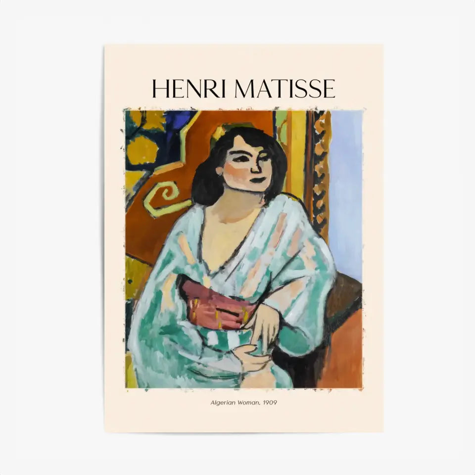 Henri Matisse Algerian Woman