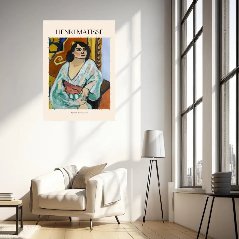 Henri Matisse Algerian Woman