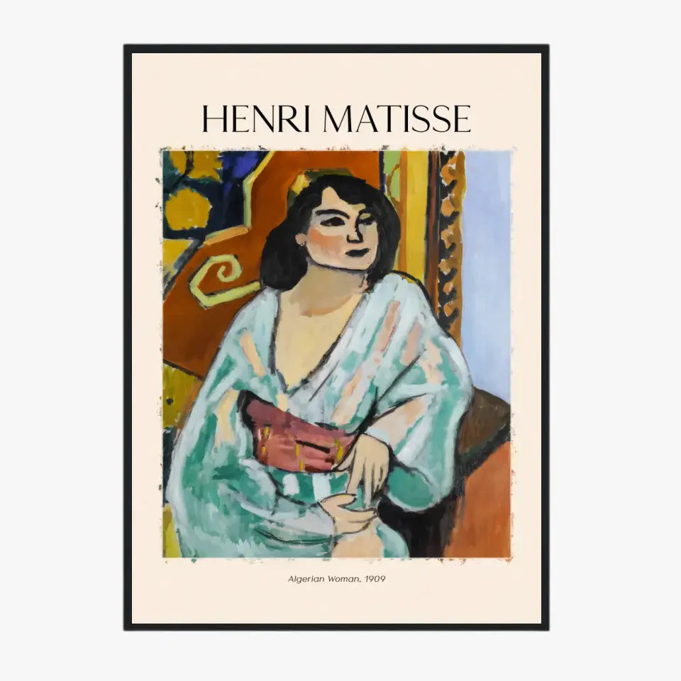 Henri Matisse Algerian Woman