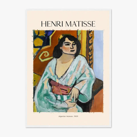 Henri Matisse Algerian Woman