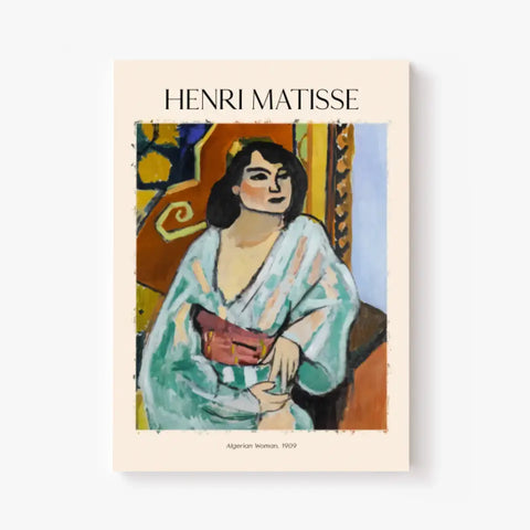 Henri Matisse Algerian Woman