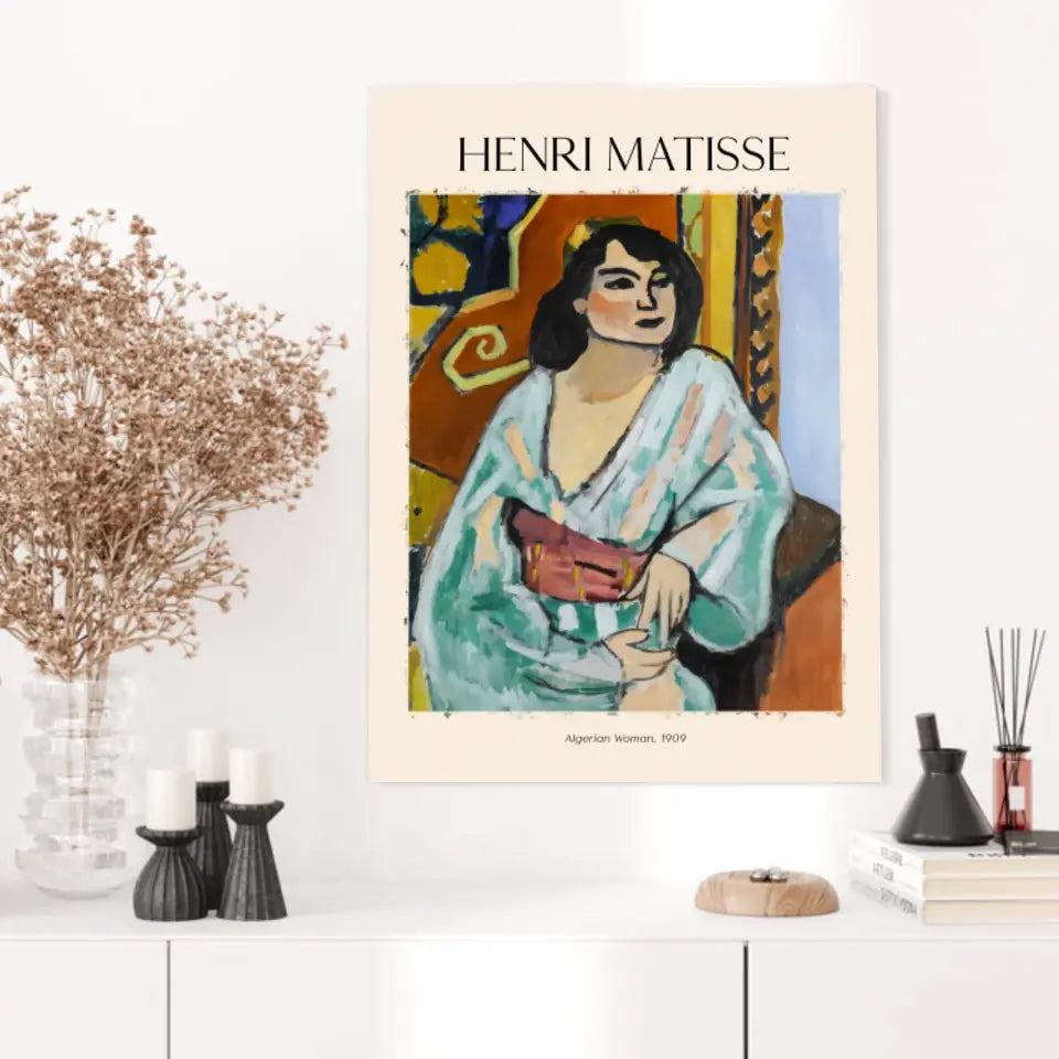 Henri Matisse Algerian Woman