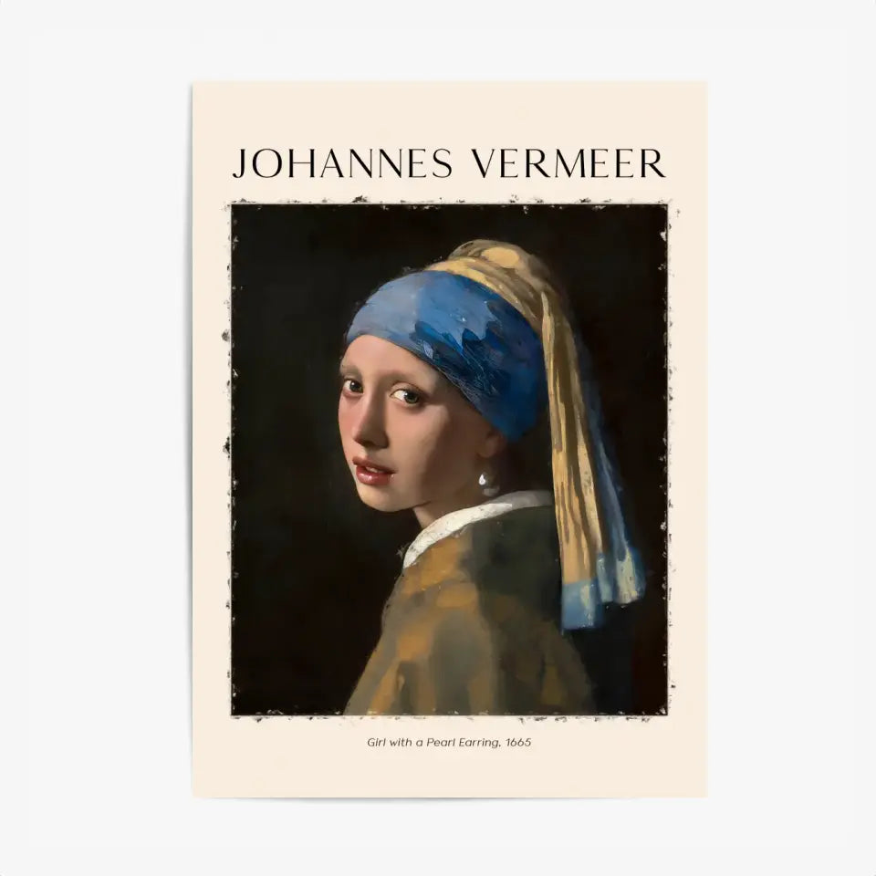 Johannes Vermeer Girl With A Pearl Earring