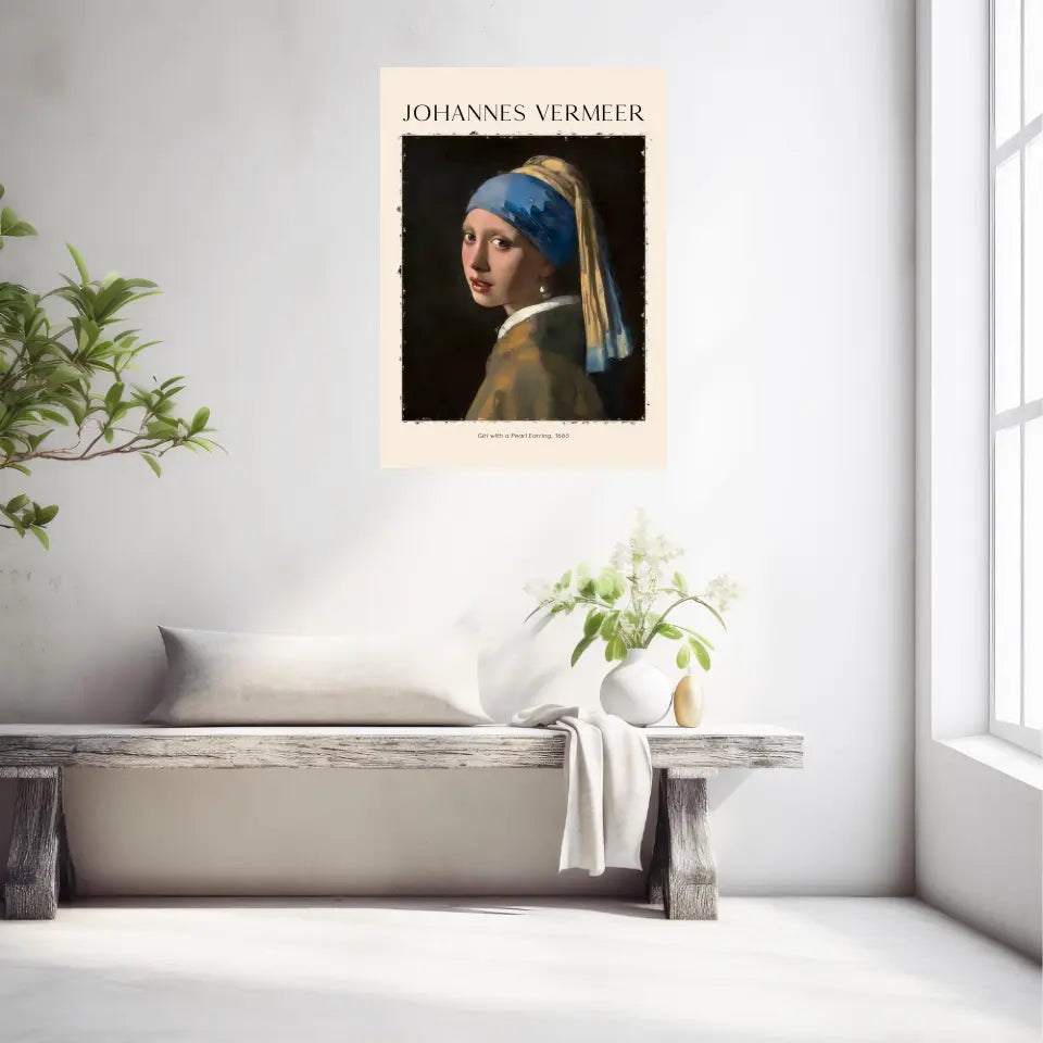 Johannes Vermeer Girl With A Pearl Earring