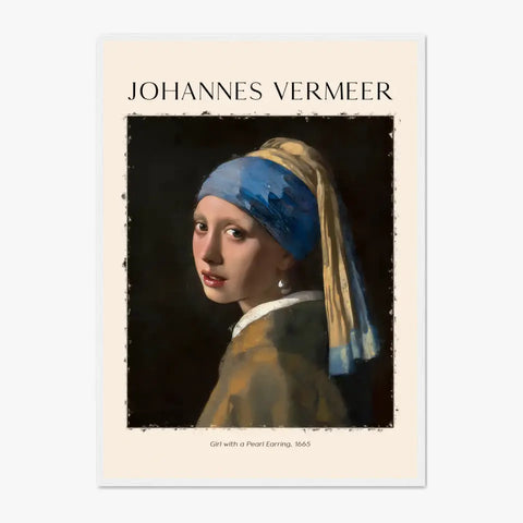 Johannes Vermeer Girl With A Pearl Earring