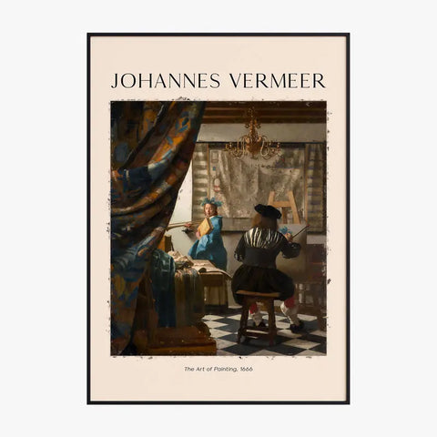 Johannes Vermeer The Art Of Painting