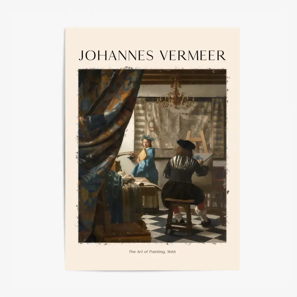 Johannes Vermeer The Art Of Painting