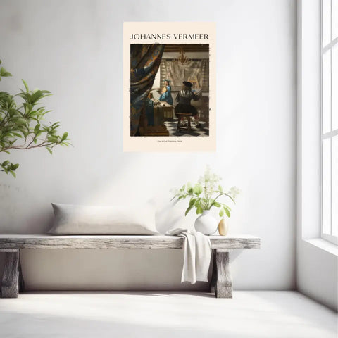 Johannes Vermeer The Art Of Painting