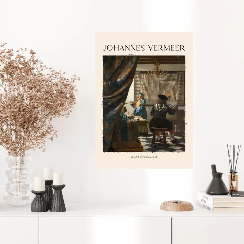 Johannes Vermeer The Art Of Painting