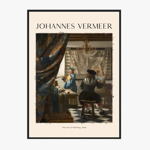 Johannes Vermeer The Art Of Painting