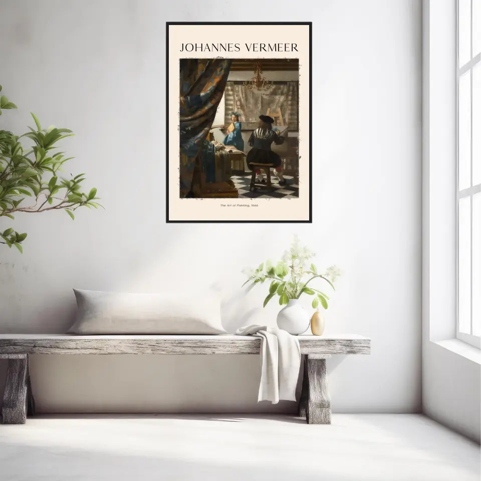 Johannes Vermeer The Art Of Painting