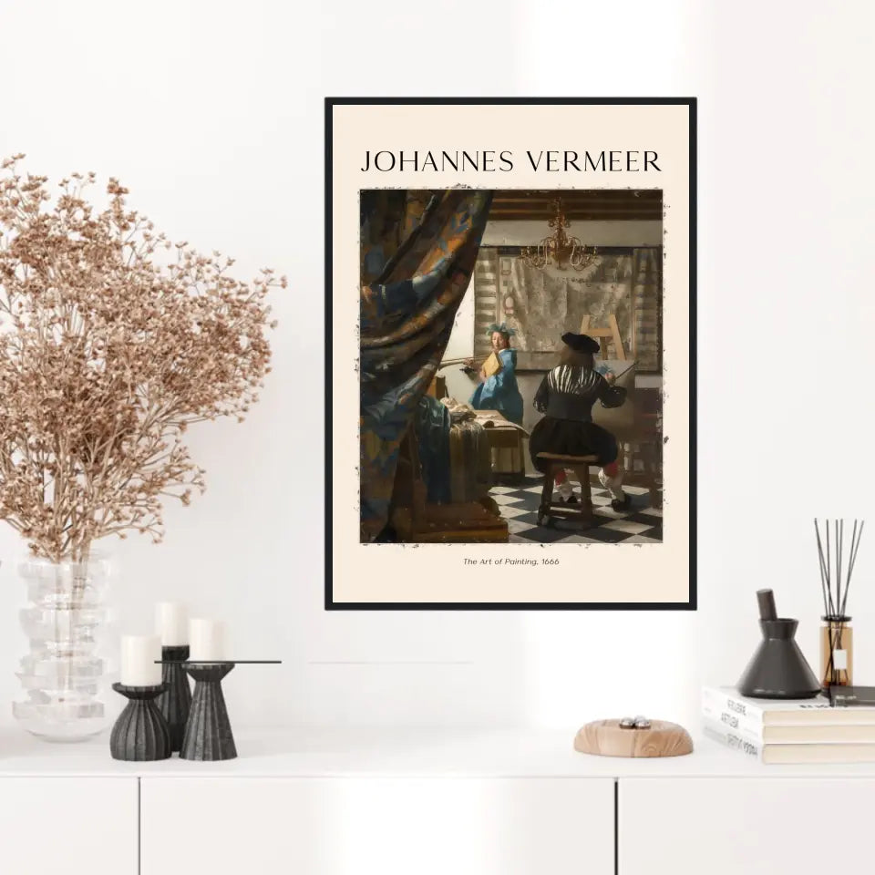 Johannes Vermeer The Art Of Painting