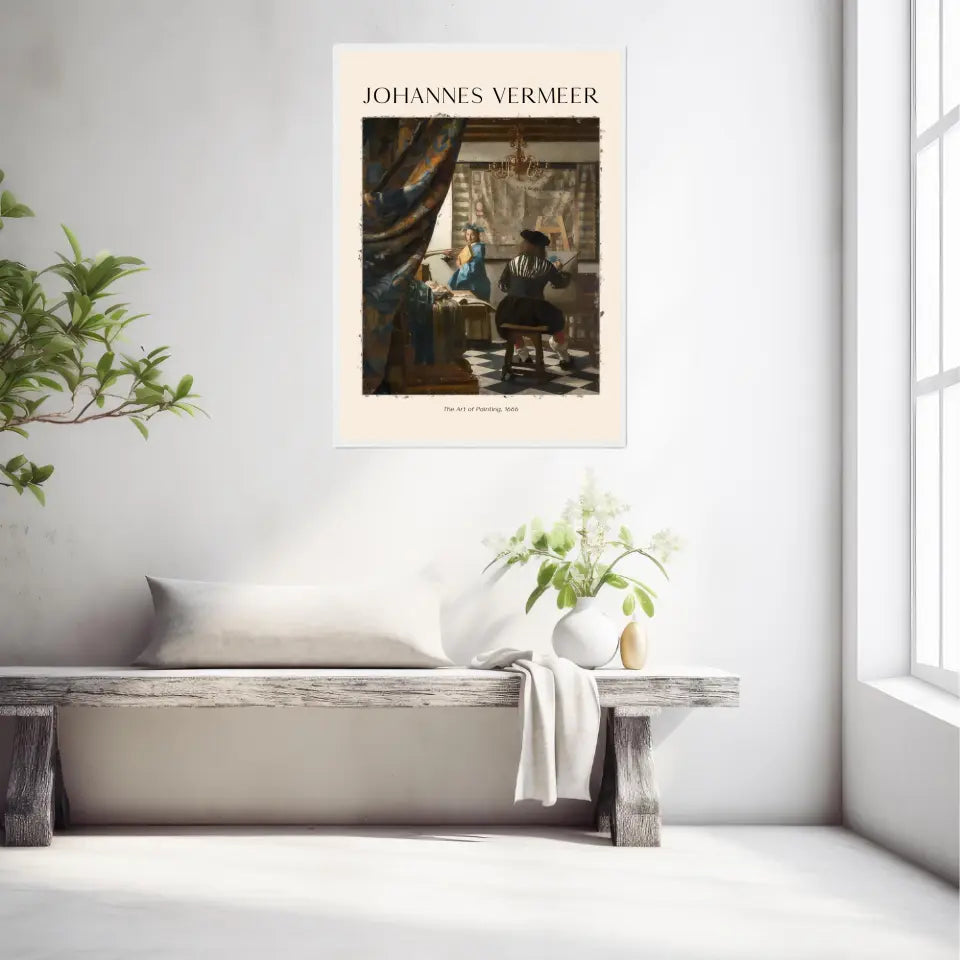 Johannes Vermeer The Art Of Painting