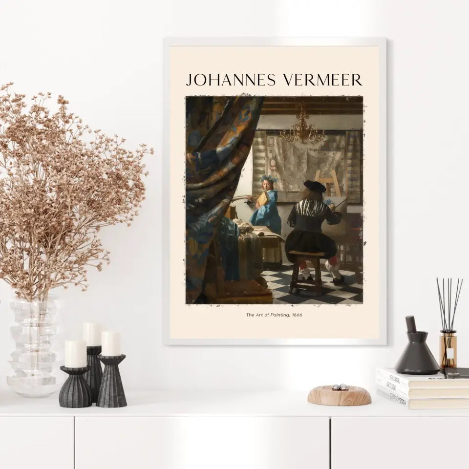 Johannes Vermeer The Art Of Painting