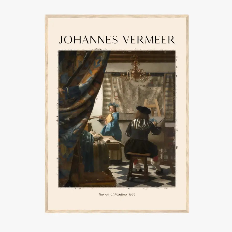 Johannes Vermeer The Art Of Painting