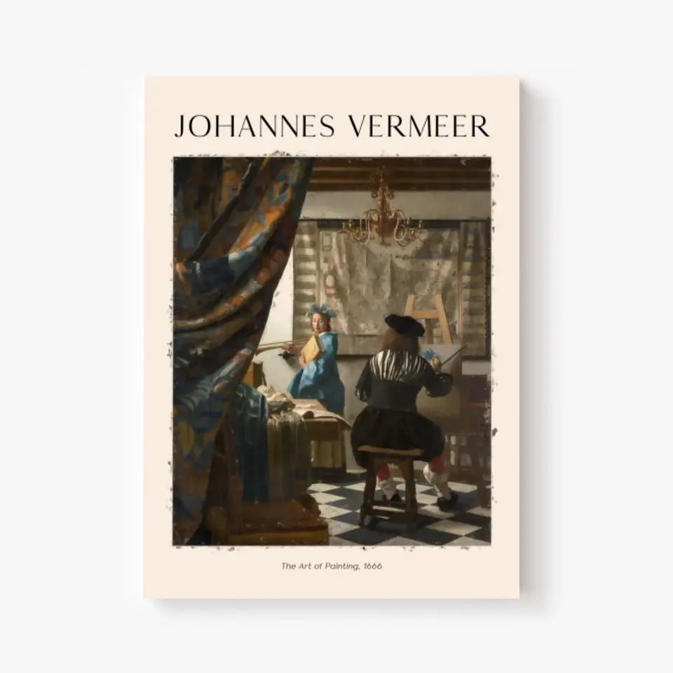 Johannes Vermeer The Art Of Painting