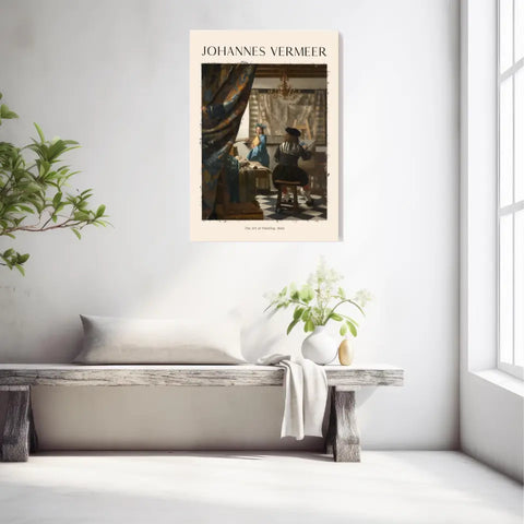 Johannes Vermeer The Art Of Painting