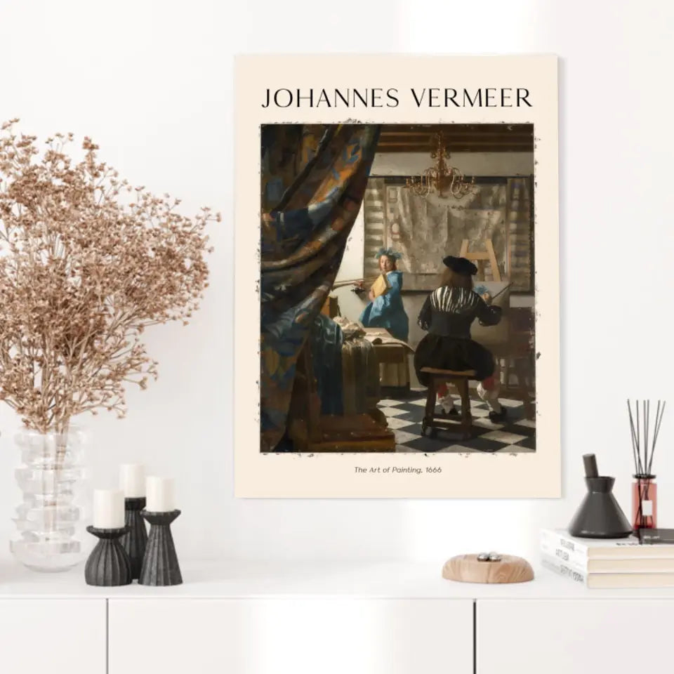 Johannes Vermeer The Art Of Painting