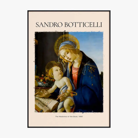 Sandro Botticelli The Madonna Of The Book