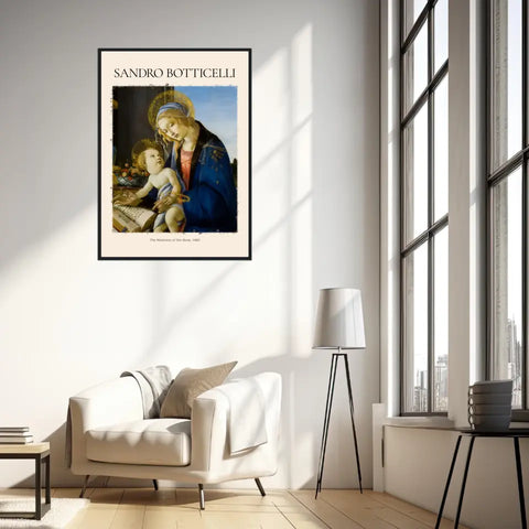 Sandro Botticelli The Madonna Of The Book