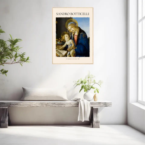 Sandro Botticelli The Madonna Of The Book