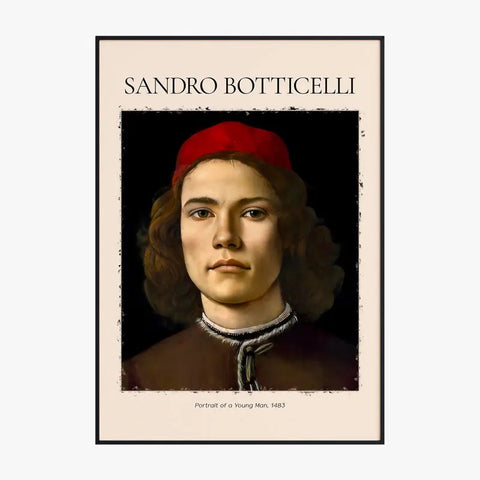 Sandro Botticelli Portrait Of A Young Man