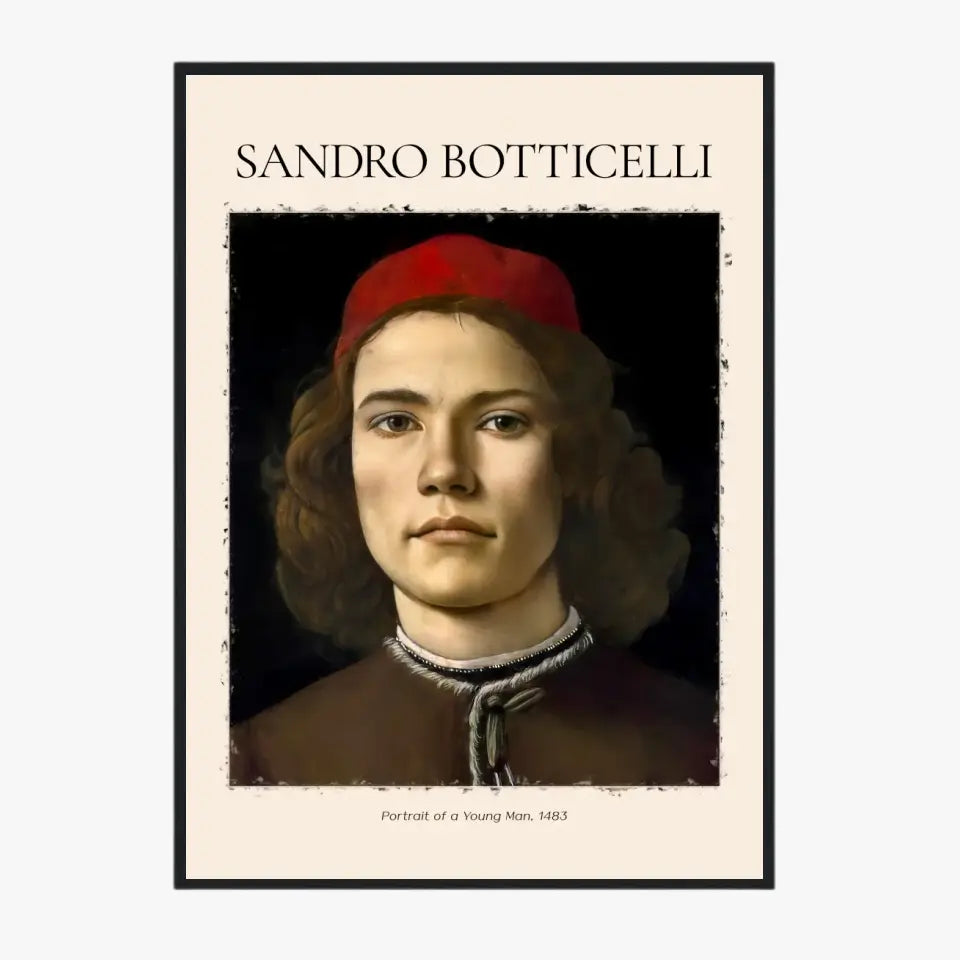 Sandro Botticelli Portrait Of A Young Man