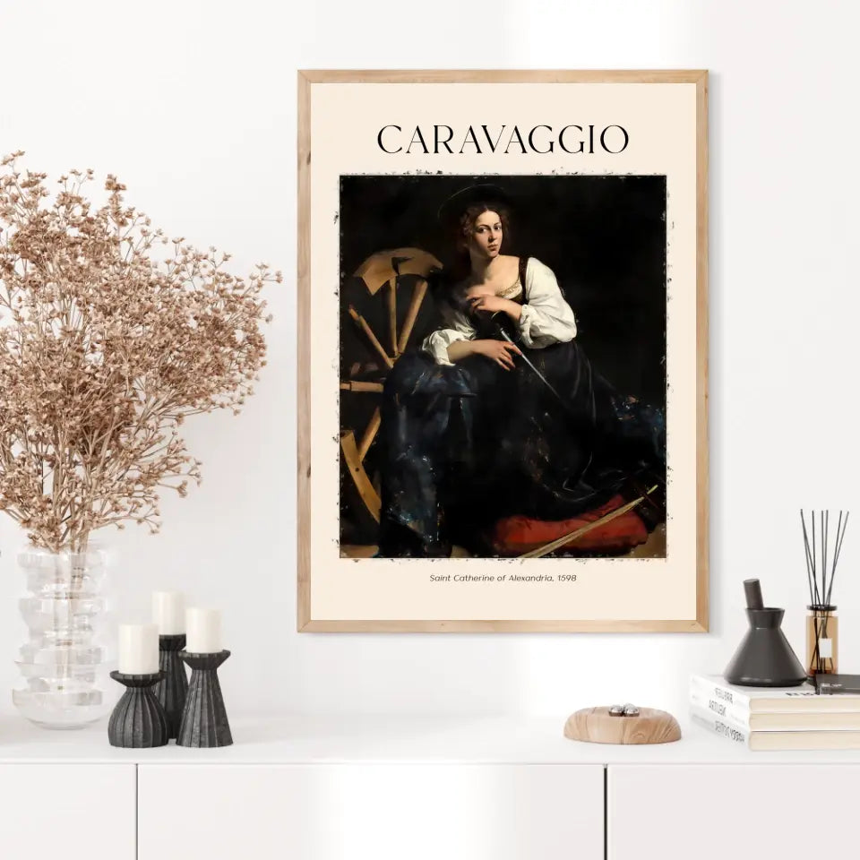 Caravaggio Saint Catherine Of Alexandria