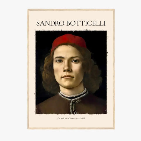 Sandro Botticelli Portrait Of A Young Man