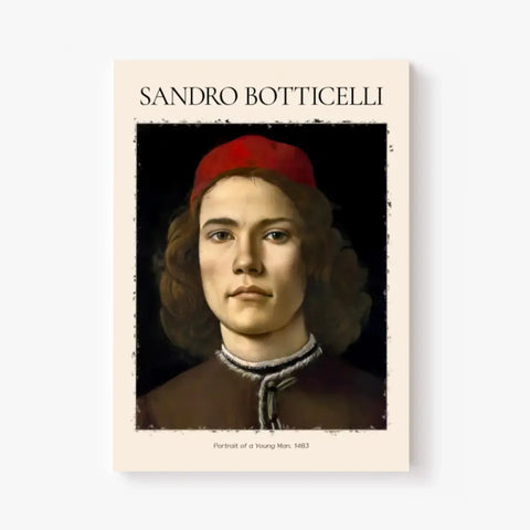 Sandro Botticelli Portrait Of A Young Man