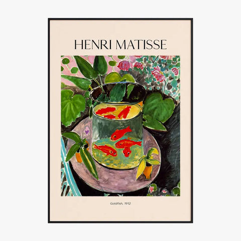 Henri Matisse Goldfish