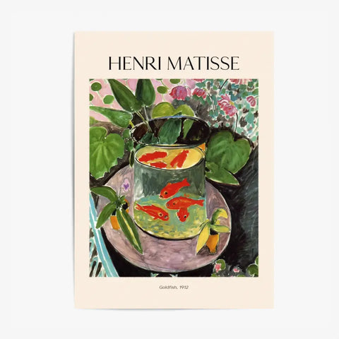 Henri Matisse Goldfish