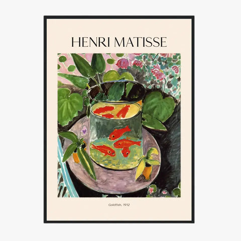 Henri Matisse Goldfish