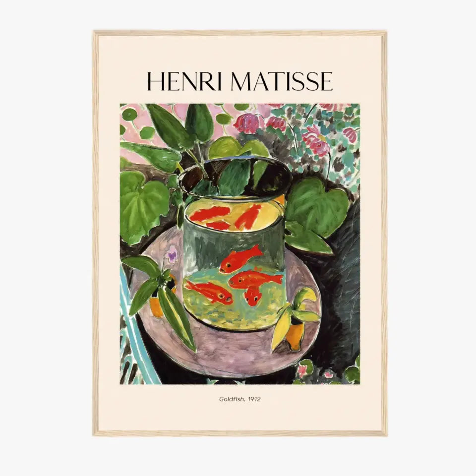 Henri Matisse Goldfish