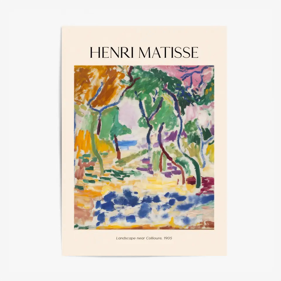 Henri Matisse Landscape Near Collioure