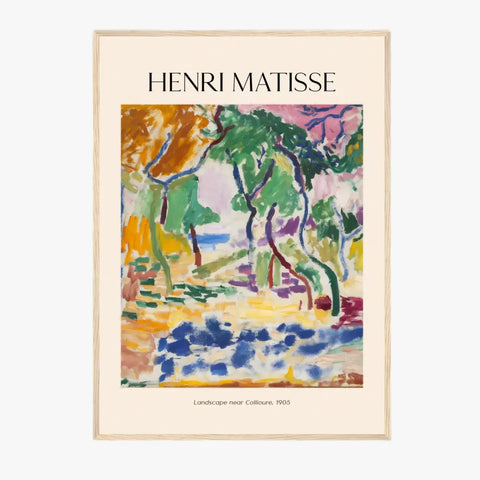 Henri Matisse Landscape Near Collioure