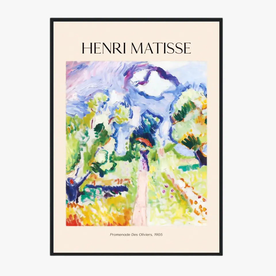 Henri Matisse Promenade Des Oliviers