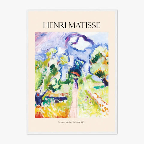 Henri Matisse Promenade Des Oliviers