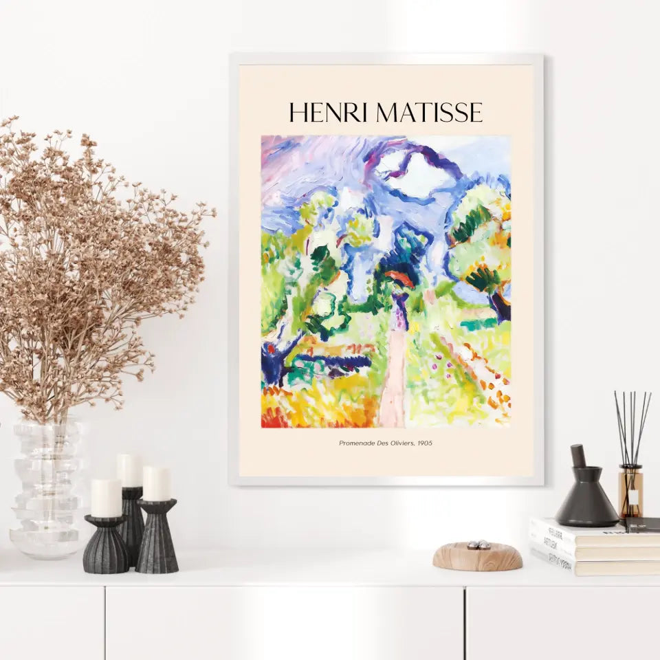 Henri Matisse Promenade Des Oliviers