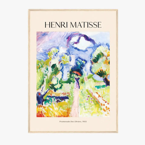 Henri Matisse Promenade Des Oliviers