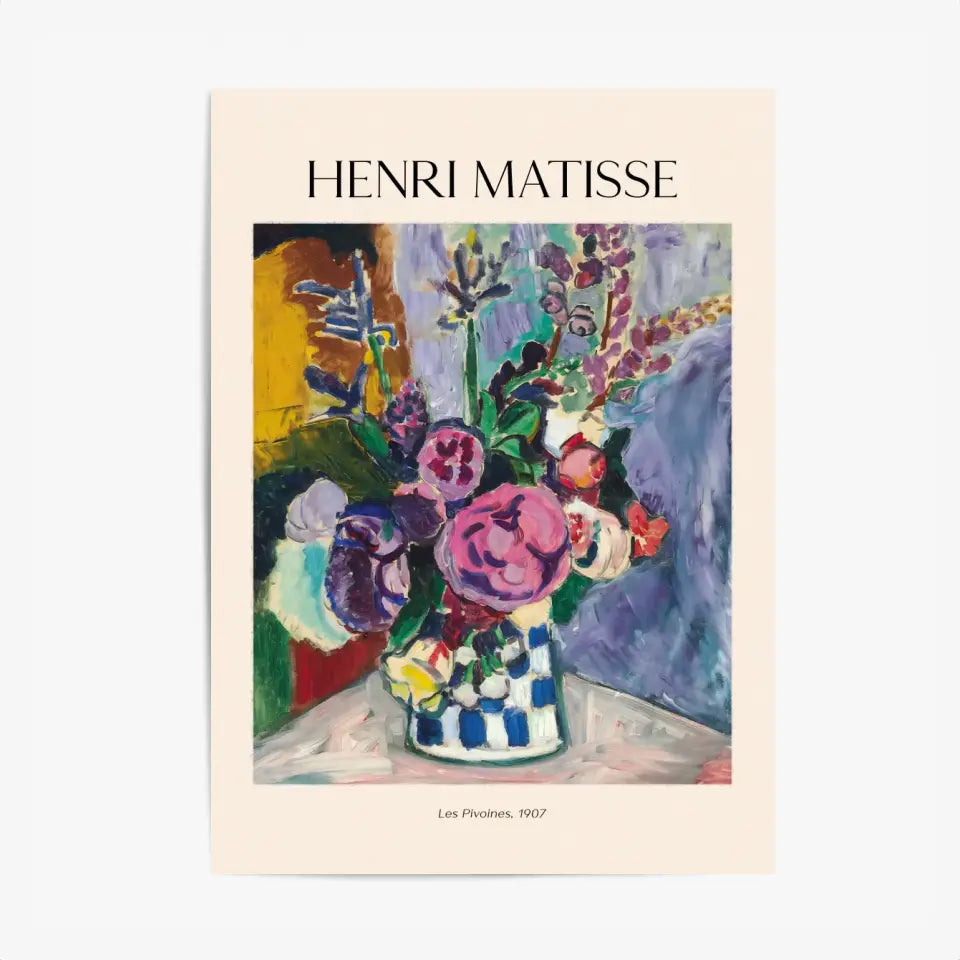 Henri Matisse Les Pivoines