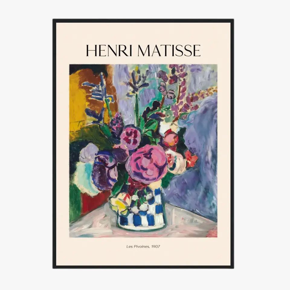 Henri Matisse Les Pivoines