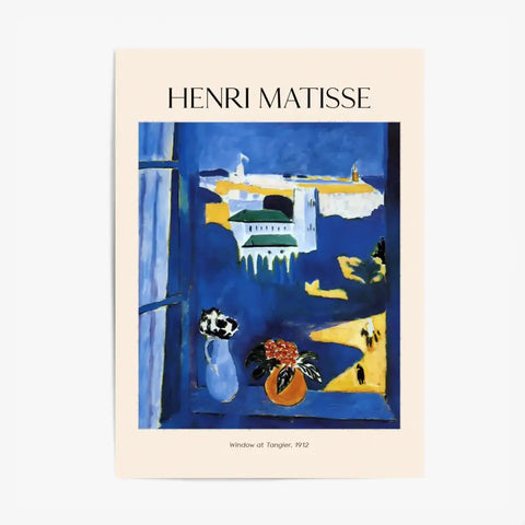 Henri Matisse Window At Tangier