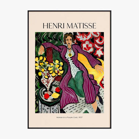 Henri Matisse Woman In A Purple Coat