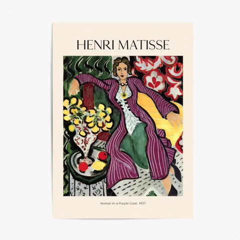 Henri Matisse Woman In A Purple Coat