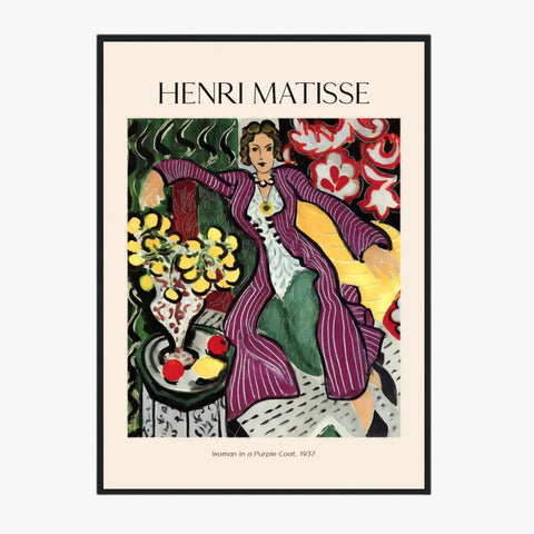 Henri Matisse Woman In A Purple Coat