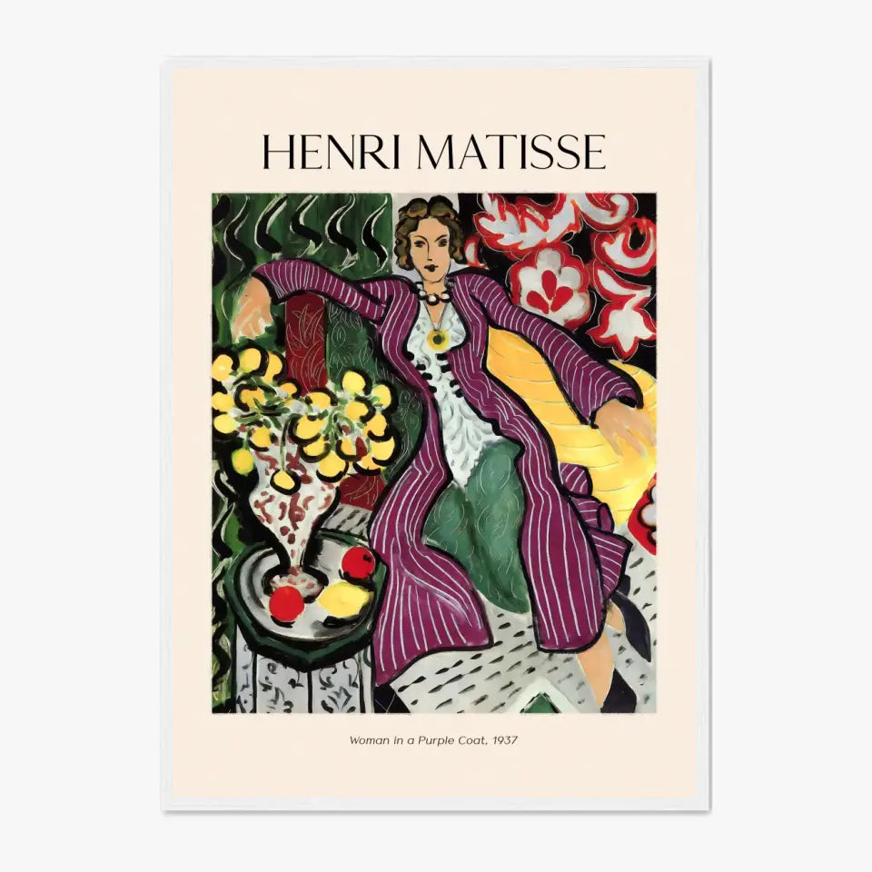 Henri Matisse Woman In A Purple Coat