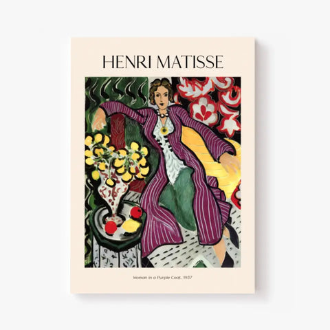 Henri Matisse Woman In A Purple Coat