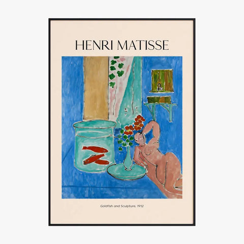 Henri Matisse Goldfish And Sculpture